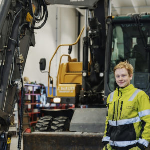 Anleggsmaskin og -arbeider | J.Barlien Transport AS | Skogmo Industripark